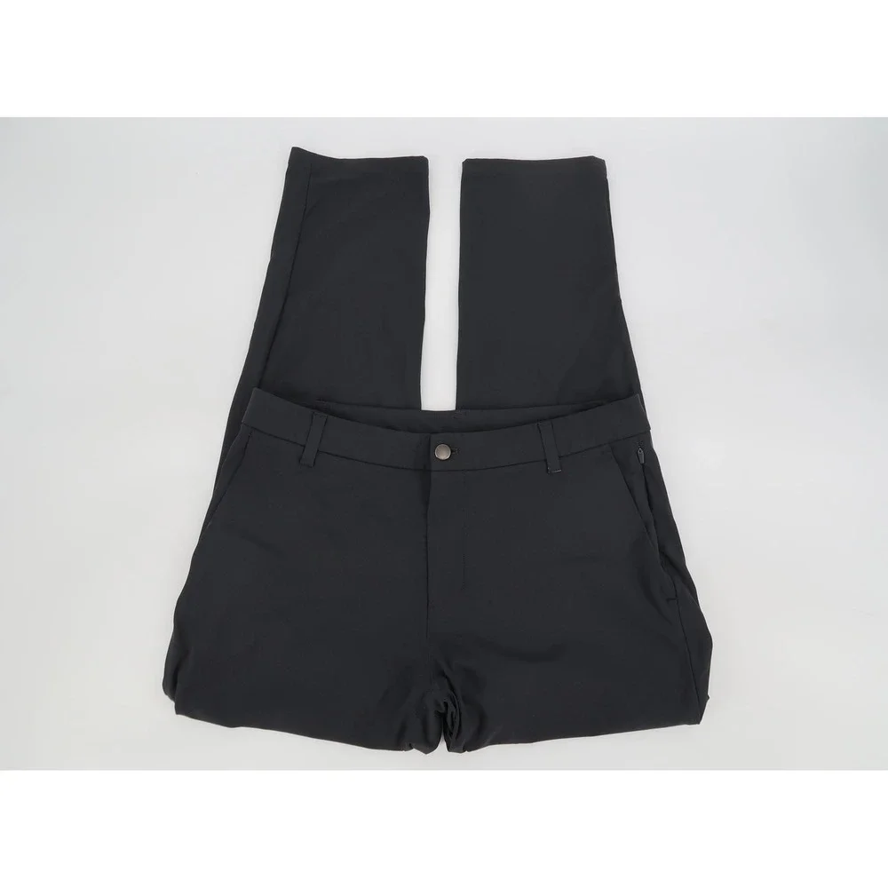 Lululemon Commission Pants Mens 34 Dark Slim‎ Fit Technical Performance Pants